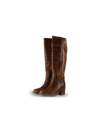 Shabbies Amsterdam Laarzen Cognac 354659
 Maat 39
 