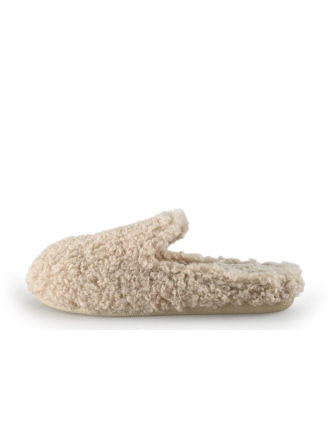 Manfield Pantoffels Beige 354673
 Maat 39
 