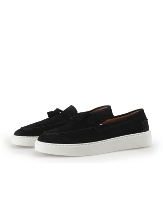 Manfield Loafers Zwart 354674
 Maat 42
 