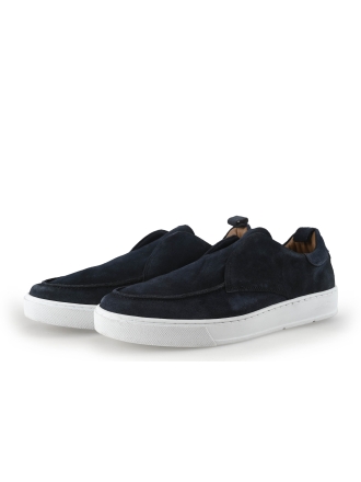 Manfield Loafers Blauw 354689
 Maat 44
 