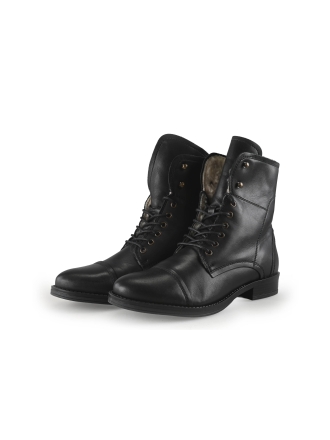 Manfield Veterboots Zwart 354690
 Maat 41
 