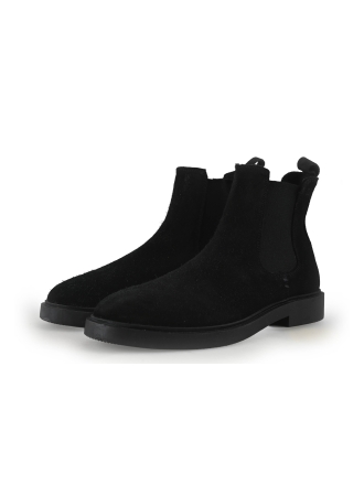 Manfield Enkellaarzen Zwart 354710
 Maat 42
 