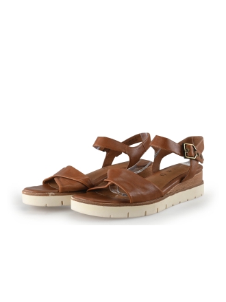 Manfield Sandalen Cognac 354755
 Maat 39
 
