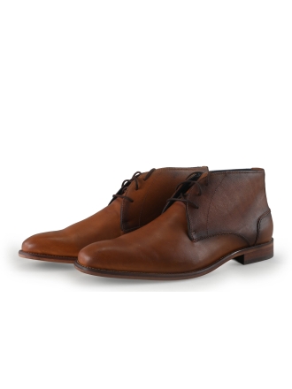 Manfield Veterschoenen Cognac 354763
 Maat 43
 