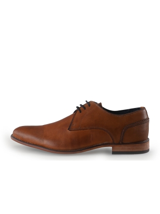 Manfield Veterschoenen Cognac 354764
 Maat 42
 