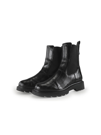 Tamaris Enkellaarzen Zwart 354868
 Maat 39
 