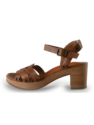 Manfield Sandalen Cognac 354902
 Maat 38
 