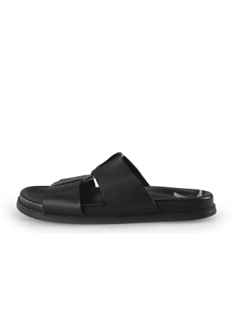 Manfield Slippers Zwart 354930
 Maat 43
 