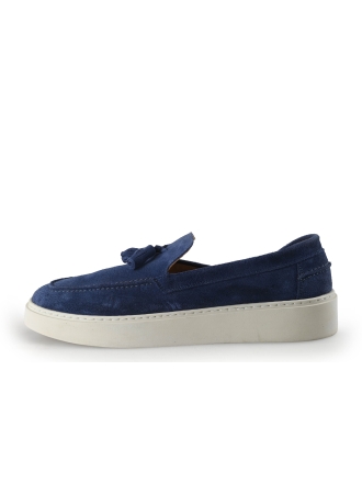 Manfield Loafers Blauw 354942
 Maat 43
 