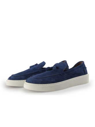 Manfield Loafers Blauw 354942
 Maat 43
 