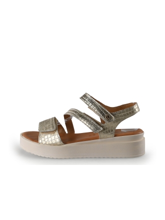 Manfield Sandalen Beige 354958
 Maat 39
 