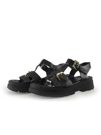 Sacha Sandalen Zwart 355074
 Maat 37
 