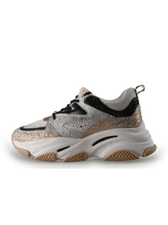 Steve Madden Sneakers Beige 355077
 Maat 40
 