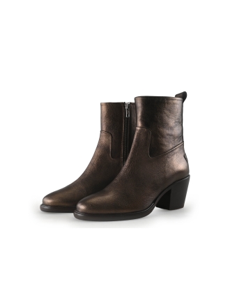 Shabbies Amsterdam Enkellaarzen Brons 355096
 Maat 39
 