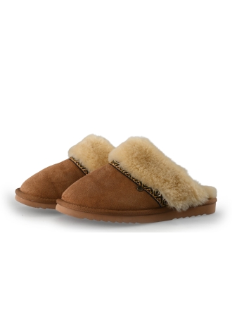 Warmbat Australia Pantoffels Cognac 355192
 Maat 38
 