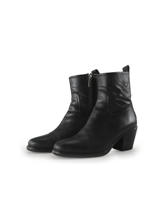 Shabbies Amsterdam Enkellaarzen Zwart 355195
 Maat 40
 