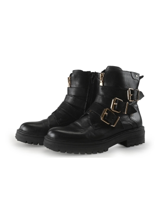 Nelson Biker boots Zwart 355198
 Maat 39
 