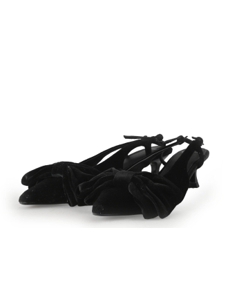Manfield Slingbacks Zwart 355273
 Maat 40
 