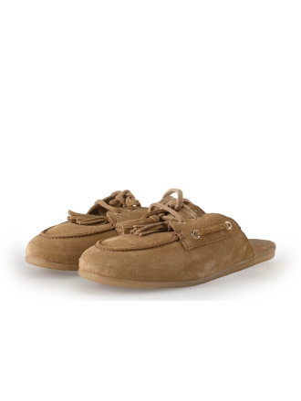 Manfield Pantoffels Bruin 355378
 Maat 38
 