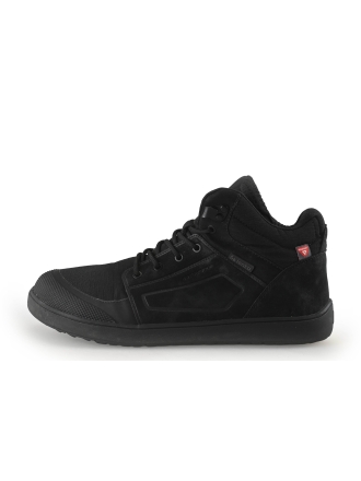 Barefoot Be Lenka Hoge sneakers Zwart 355393
 Maat 44
 