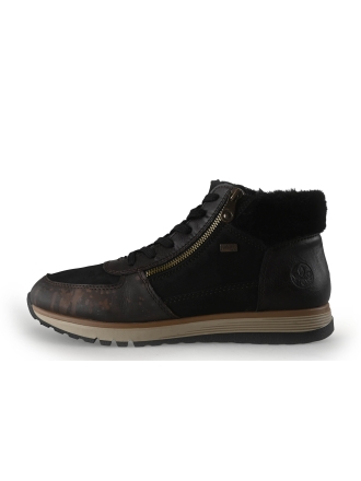 Rieker Hoge sneakers Zwart 355497
 Maat 43
 