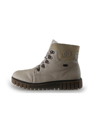 Rieker Veterboots Beige 355572
 Maat 39
 