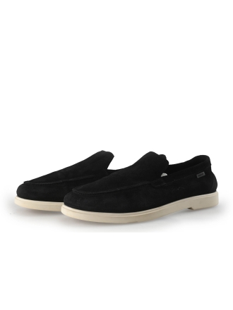Manfield Loafers Zwart 355630
 Maat 43
 