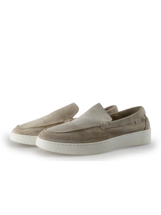 Manfield Loafers Beige 355637
 Maat 46
 