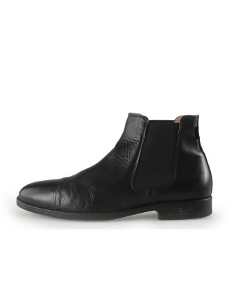 Manfield Chelsea boots Zwart 355646
 Maat 43
 