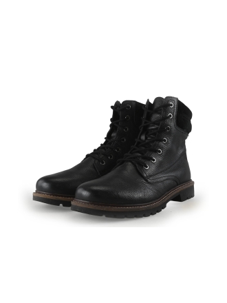 Manfield Veterboots Zwart 355691
 Maat 42
 