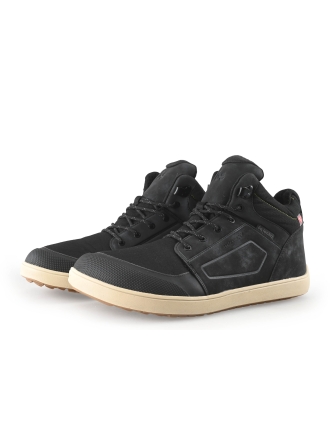 Barefoot Be Lenka Hoge sneakers Zwart 355744
 Maat 47
 