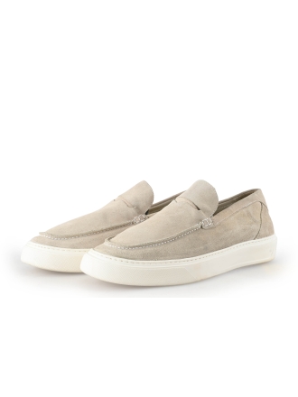 Manfield Loafers Beige 355798
 Maat 44
 