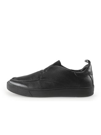 Manfield Loafers Zwart 355822
 Maat 42
 