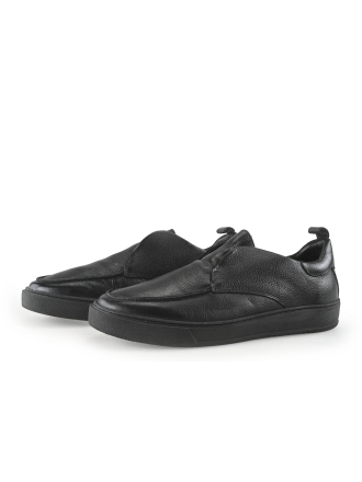 Manfield Loafers Zwart 355822
 Maat 42
 