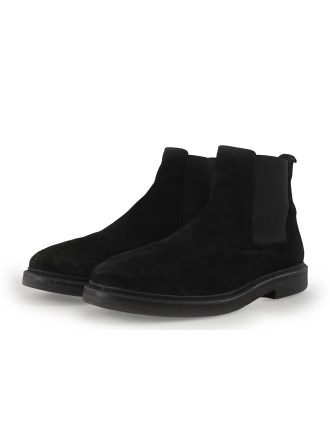 Manfield Chelsea boots Zwart 355905
 Maat 45
 
