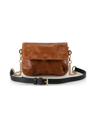 Manfield Schoudertas Cognac 356543
 Maat standaard
 