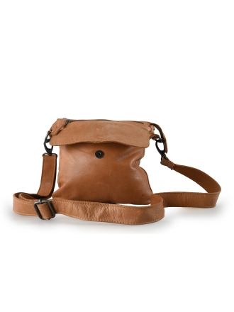 Manfield Schoudertas Cognac 356562
 Maat standaard
 