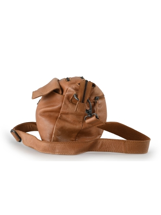 Manfield Schoudertas Cognac 356562
 Maat standaard
 