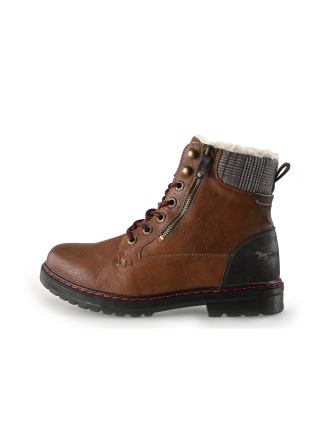 Mustang Veterboots Cognac 356590
 Maat 43
 