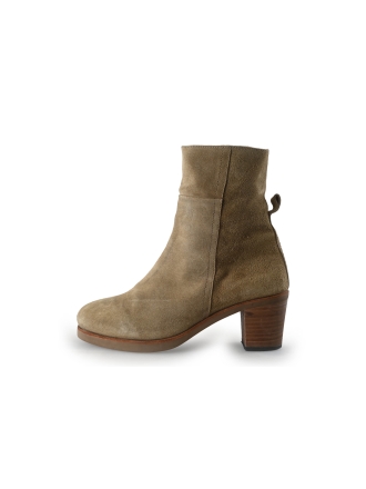 Shabbies Amsterdam Enkellaarzen Beige 356613
 Maat 39
 