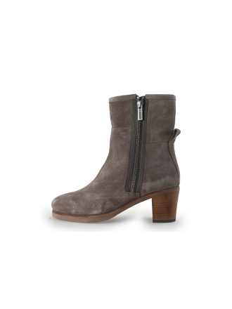 Shabbies Amsterdam Enkellaarzen Bruin 356703
 Maat 40
 