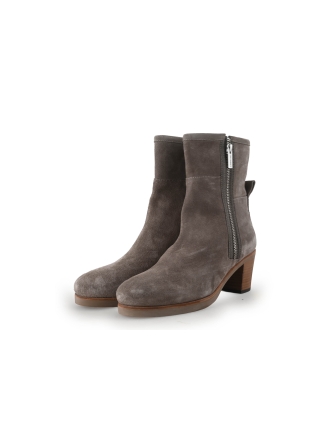 Shabbies Amsterdam Enkellaarzen Bruin 356703
 Maat 40
 
