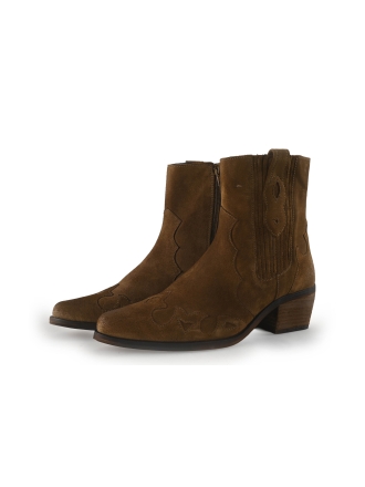 Manfield Cowboy laarzen Beige 356838
 Maat 38
 