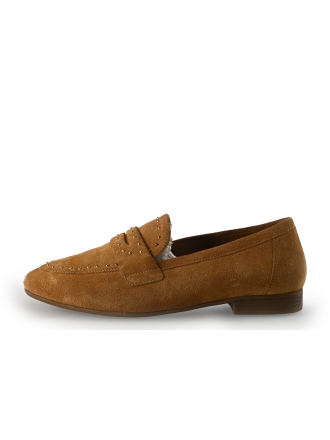 Manfield Loafers Beige 356942
 Maat 39
 