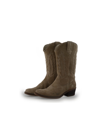 Manfield Cowboy laarzen Beige 356990
 Maat 37
 