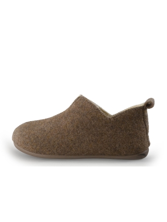 Manfield Pantoffels Bruin 357079
 Maat 39
 