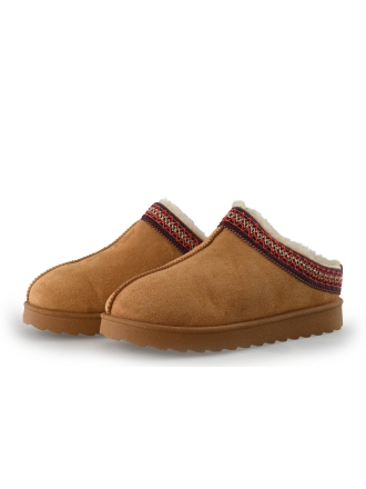 Nelson Pantoffels Cognac 357244
 Maat 40
 