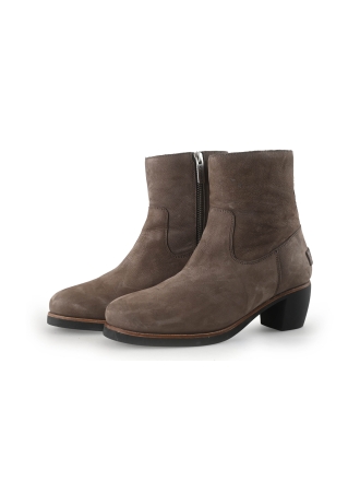 Shabbies Amsterdam Enkellaarzen Grijs 357257
 Maat 37
 