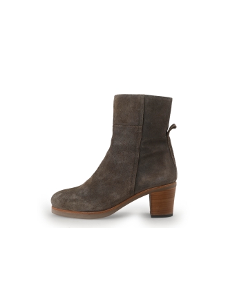 Shabbies Amsterdam Enkellaarzen Grijs 357281
 Maat 39
 