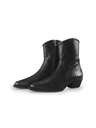 Shabbies Amsterdam Cowboy laarzen Zwart 357356
 Maat 41
 